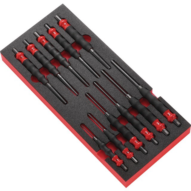 Chasses Goupilles et Clous avec Poignee Protection Module de 11 Pieces référence fournisseur 263362